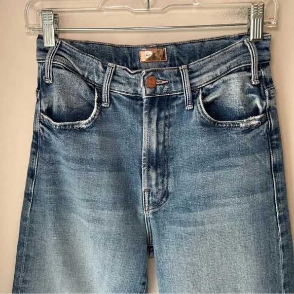 MOTHER The Hustler Roller Ankle Jeans in High On The Hog Size 26